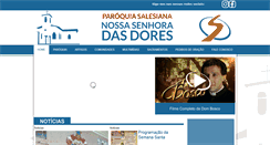 Desktop Screenshot of paroquiansdoressdb.com.br